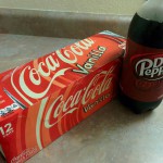 Vanilla Coke und Dr. Pepper Cola