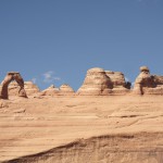 "Delicate Arch" vom "Upper Delicate Arch Viewpoint" im Arches National Park