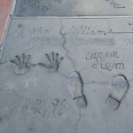 Hand- und Fußabdrücke von Robin Williams