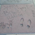 Hand- und Fußabdrücke von Bruce Willis