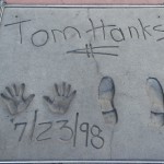 Hand- und Fußabdrücke von Tom Hanks
